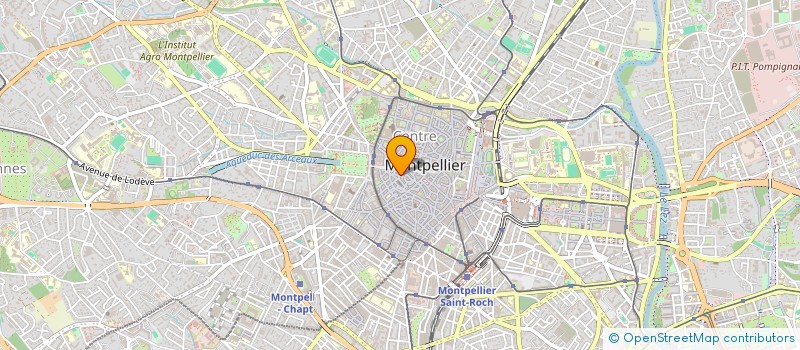 localisation de l'entreprise COPPIA à MONTPELLIER