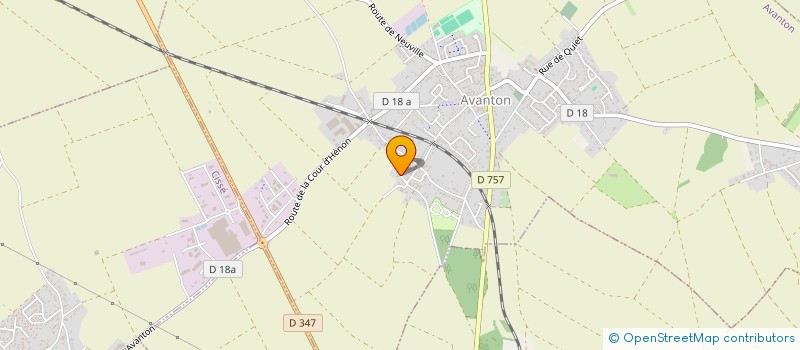 localisation de l'entreprise COPPO à AVANTON