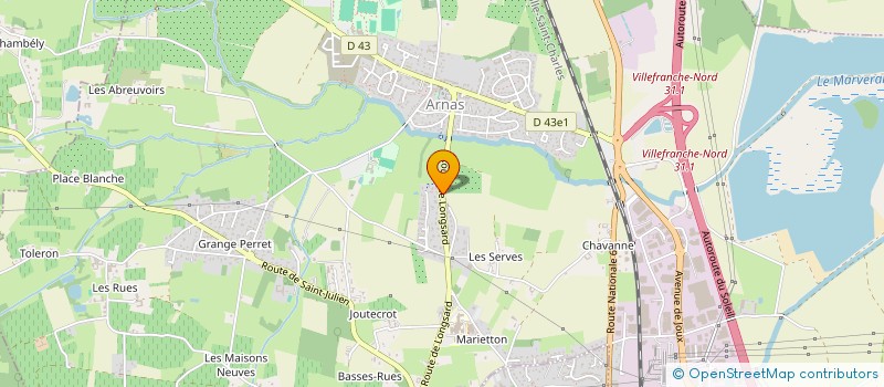 localisation de l'entreprise COPPO-GAUTHIER  ARNAS