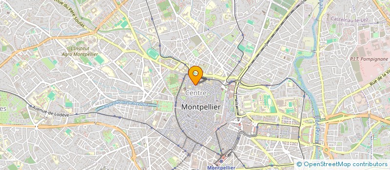 localisation de l'entreprise COPPOLANI à MONTPELLIER