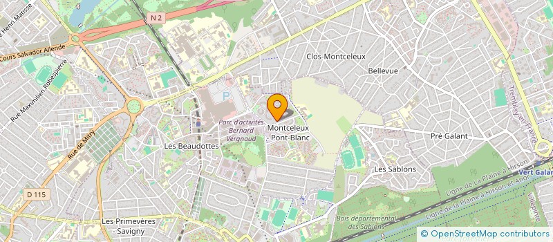 localisation de l'entreprise COPR 1/11 AVENUE RONSARD BT A 93270 SEVRAN à SEVRAN