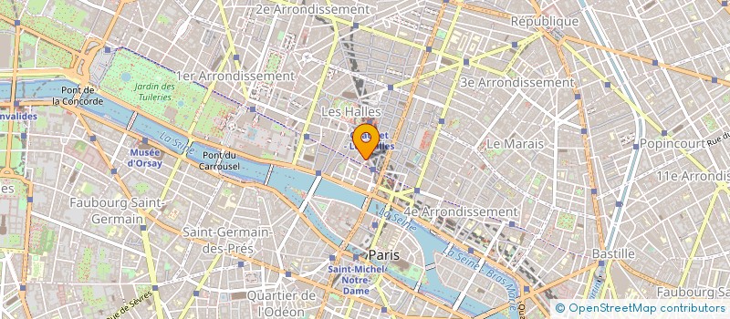 localisation de l'entreprise COPR 1 3 R DU PLAT D ETAIN à PARIS