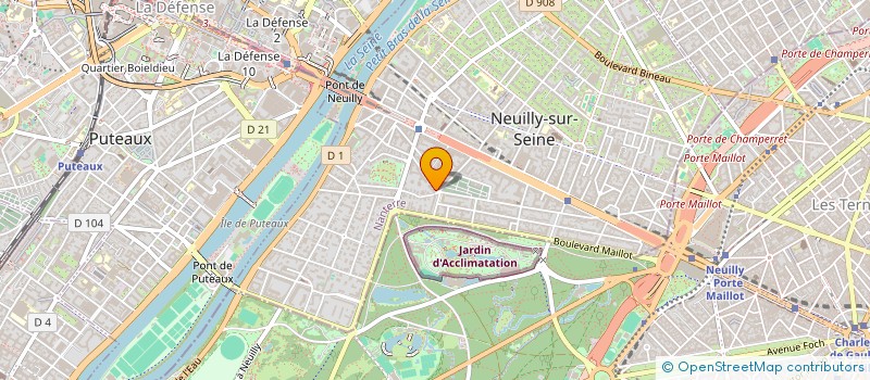 localisation de l'entreprise COPR 1 3 RUE PIERRET 92 NEUILLY S SEINE à NEUILLY-SUR-SEINE