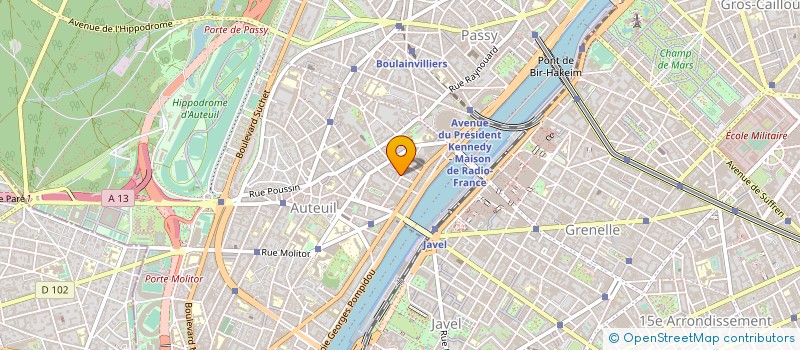 localisation de l'entreprise COPR 1-8 RUE PAUL DUPUY 75016 PARIS 16  PARIS