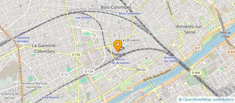 localisation de l'entreprise COPR 1 AV DE LA LIBERTE 92400 COURBEVOIE à COURBEVOIE