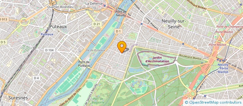 localisation de l'entreprise COPR 1 RPT SAINT JAMES 92200 NEUILLY SUR SEINE à NEUILLY-SUR-SEINE