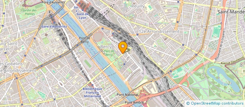 localisation de l'entreprise COPR 1 RUE DE DIJON 75012 PARIS  PARIS