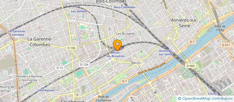 localisation de l'entreprise COPR 1 RUE JEAN MOULIN 92400 COURBEVOIE à COURBEVOIE