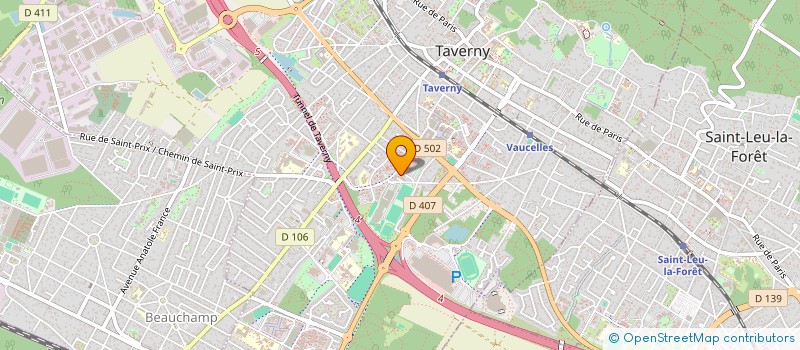 localisation de l'entreprise COPR 1 RUE YVES DUMANOIR à TAVERNY