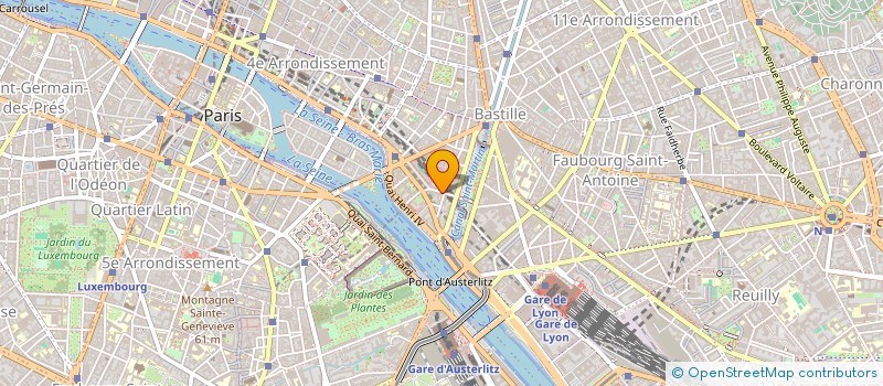 localisation de l'entreprise COPR 1 TER RUE MORNAY  PARIS