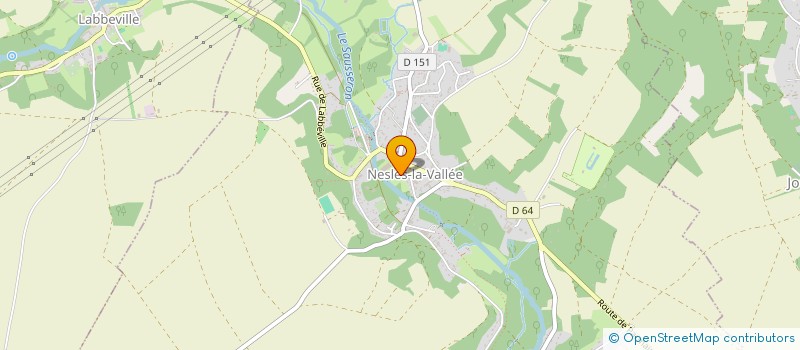 localisation de l'entreprise COPR 10 12 RUE JULES CHARDON  NESLES-LA-VALLEE