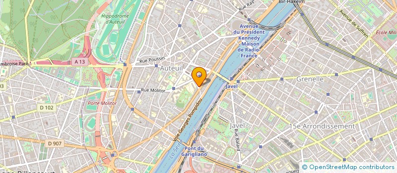 localisation de l'entreprise COPR 10-12 RUE WILHEM 75016 PARIS  PARIS