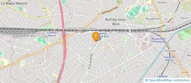 localisation de l'entreprise COPR 10 BD DE STRASBOURG 93600 AULNAY SOUS BOIS à AULNAY-SOUS-BOIS