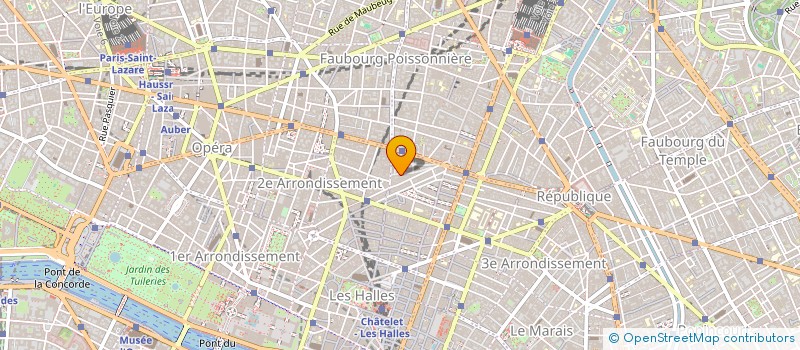 localisation de l'entreprise COPR 10 RUE BEAUREGARD 75002 PARIS  PARIS