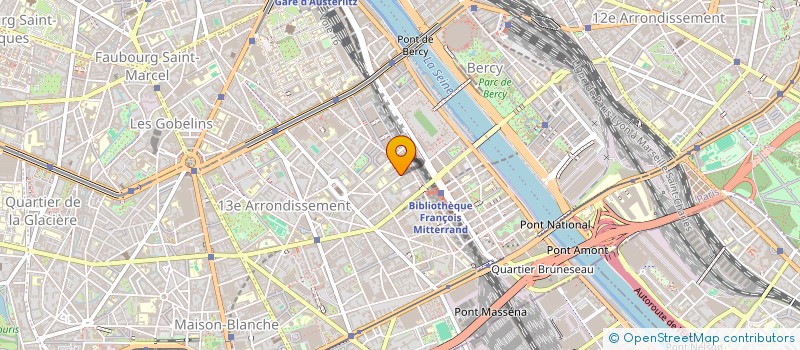 localisation de l'entreprise COPR  10 RUE DE DOMREMY PARIS 1.  PARIS