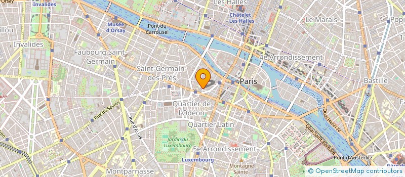 localisation de l'entreprise COPR 10 RUE DE L EPERON 75006 PARIS  PARIS