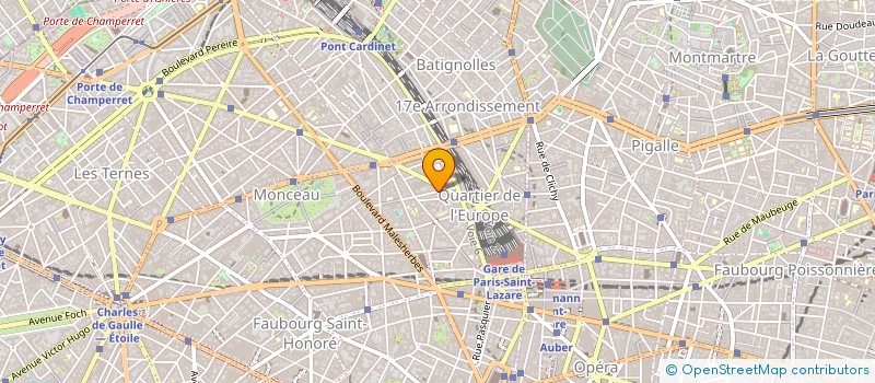 localisation de l'entreprise COPR 10 RUE DE NAPLES 75008 PARIS  PARIS
