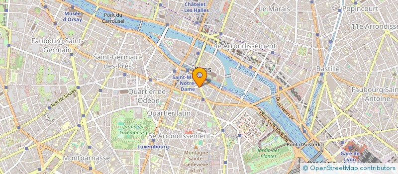 localisation de l'entreprise COPR 10 RUE LAGRANGE 75005 PARIS  PARIS