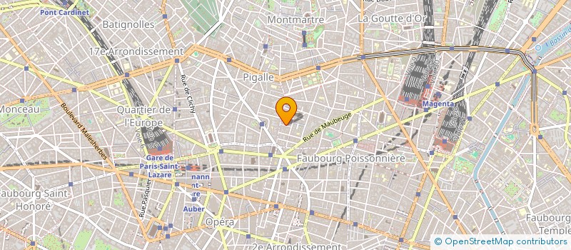 localisation de l'entreprise COPR 10 RUE MANUEL 75009 PARIS  PARIS