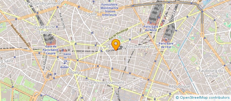 localisation de l'entreprise COPR 10 RUE SAULNIER 75009 PARIS  PARIS