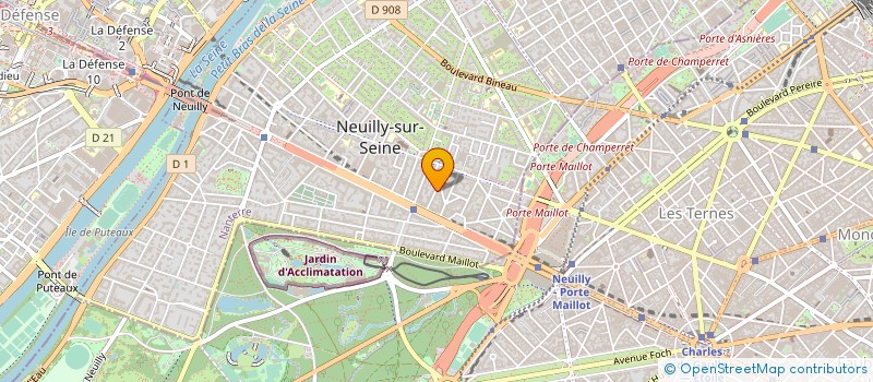 localisation de l'entreprise COPR 10 VLA EMILE BERGERAT 92200 NEUILLY SUR SEINE à NEUILLY-SUR-SEINE