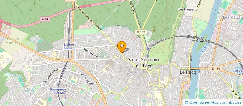 localisation de l'entreprise COPR 104 AV DU MARECHAL FOCH 78100 SAINT GERMAIN EN LAYE  SAINT-GERMAIN-EN-LAYE