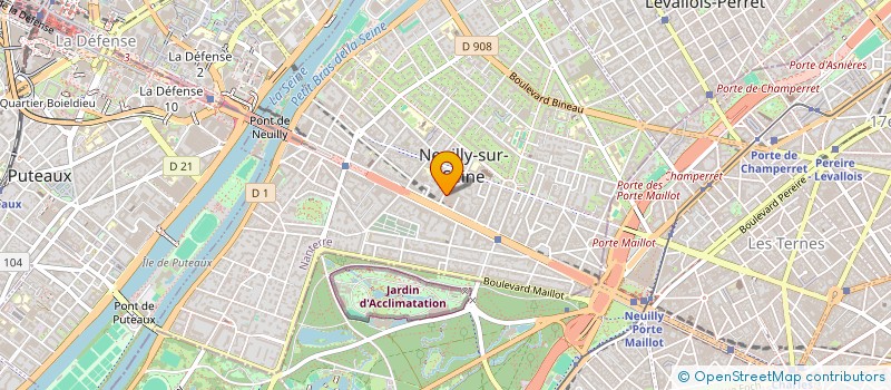 localisation de l'entreprise COPR 106 116 AV CHARLES DE GAULLE 92200 NEUILLY SUR SEINE à NEUILLY-SUR-SEINE