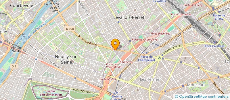 localisation de l'entreprise COPR 11 BD BINEAU 92300 LEVALLOIS PERRET à LEVALLOIS-PERRET