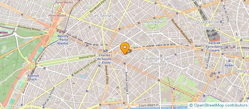 localisation de l'entreprise COPR 11 BIS RUE DE BALZAC 75008 PARIS  PARIS
