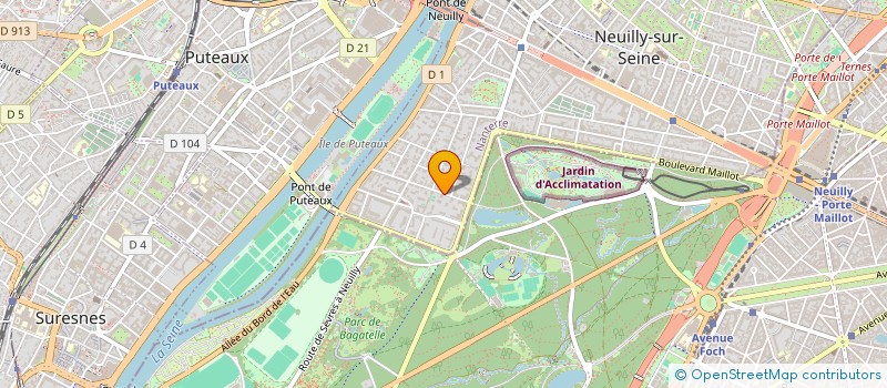 localisation de l'entreprise COPR 11 RUE DE LA FERME 92200 NEUILLY SUR SEINE à NEUILLY-SUR-SEINE
