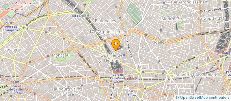 localisation de l'entreprise COPR 11 RUE DE SAINT PETERSBOURG 75008 PARIS  PARIS