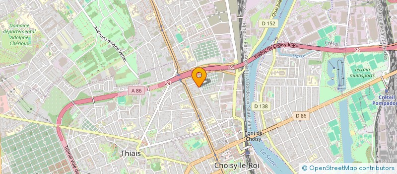 localisation de l'entreprise COPR 11 RUE DEMANIEUX 94600 CHOISY LE ROI à CHOISY-LE-ROI