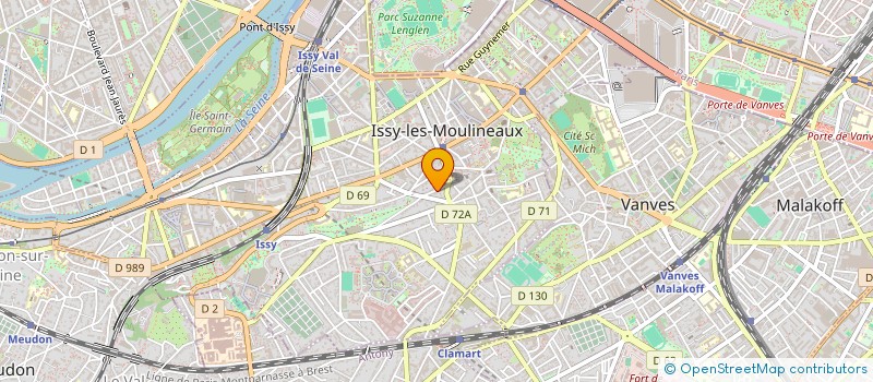 localisation de l'entreprise COPR 11 RUE EMILE ZOLA 92130 ISSY LES MOULINEAUX à ISSY-LES-MOULINEAUX
