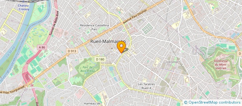 localisation de l'entreprise COPR 11 RUE HAUTE 92500 RUEIL MALMAISON à RUEIL-MALMAISON