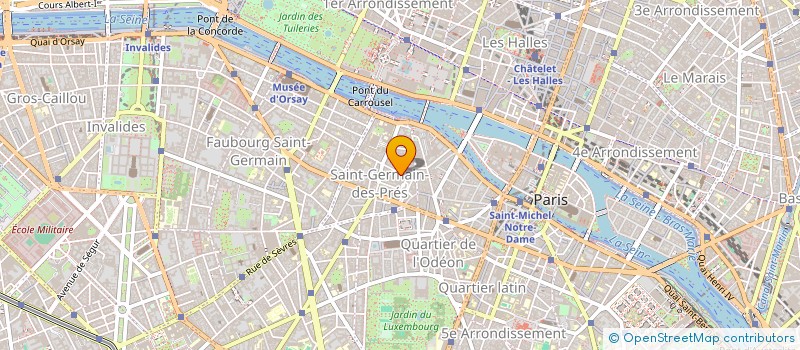 localisation de l'entreprise COPR 11 RUE JACOB 75006 PARIS  PARIS