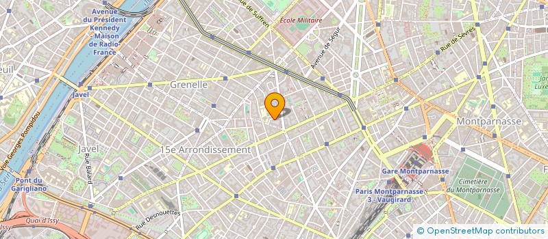 localisation de l'entreprise COPR 11 RUE ROBERT FLEURY  PARIS