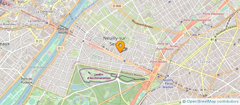 localisation de l'entreprise COPR 11 RUE SAINT PIERRE 92200 NEUILLY SUR SEINE à NEUILLY-SUR-SEINE