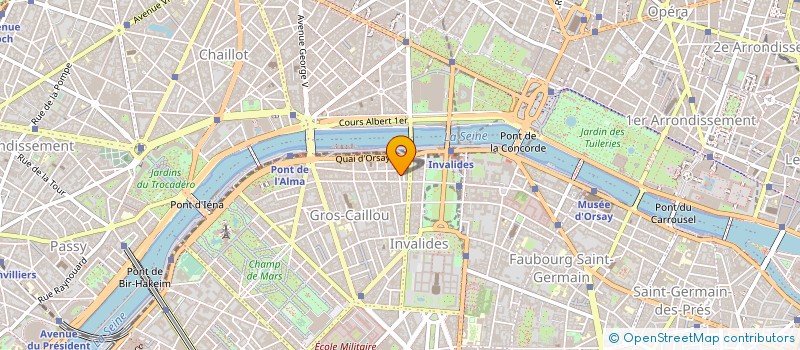 localisation de l'entreprise COPR 11 RUE SURCOUF  PARIS