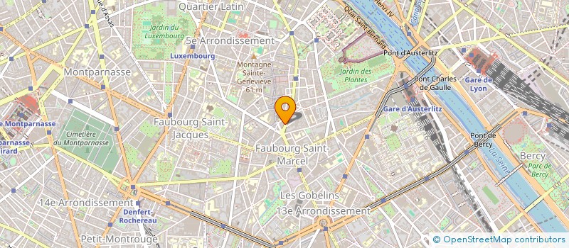 localisation de l'entreprise COPR 110 RUE MONGE 75005 PARIS  PARIS