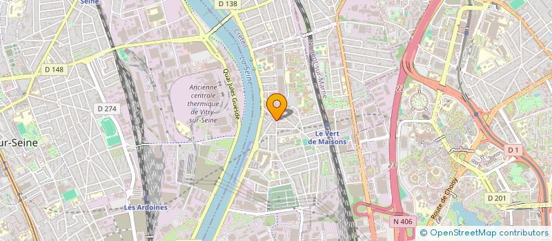 localisation de l'entreprise COPR 112 BIS RUE ETIENNE DOLET 94 ALFORTVILLE  ALFORTVILLE