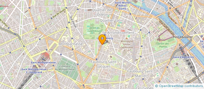 localisation de l'entreprise COPR 113 BD SAINT MICHEL 75005 PARIS  PARIS