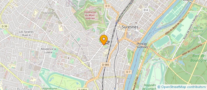 localisation de l'entreprise COPR 116 BD DE TASSIGNY DOMAINE HOCQUETTES 92 SURESNES à SURESNES