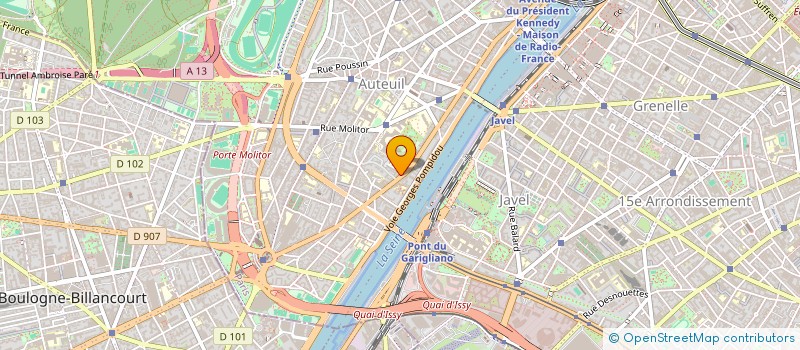 localisation de l'entreprise COPR 118 AV DE VERSAILLES 75016 PARIS  PARIS