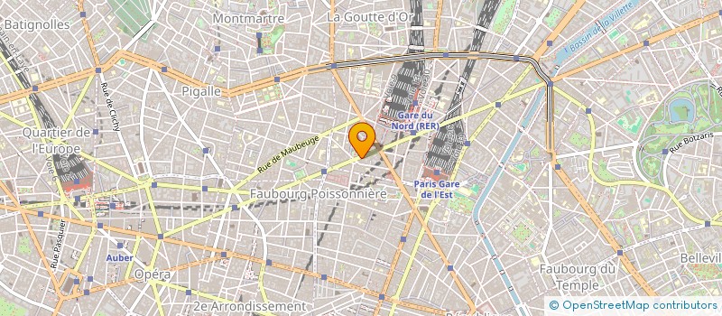 localisation de l'entreprise COPR 118 RUE LA FAYETTE 75010 PARIS  PARIS