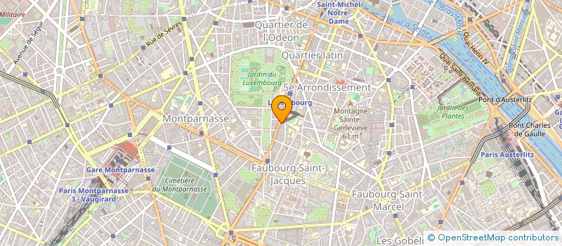 localisation de l'entreprise COPR 119 BD ST MICHEL 75005 PARIS  PARIS