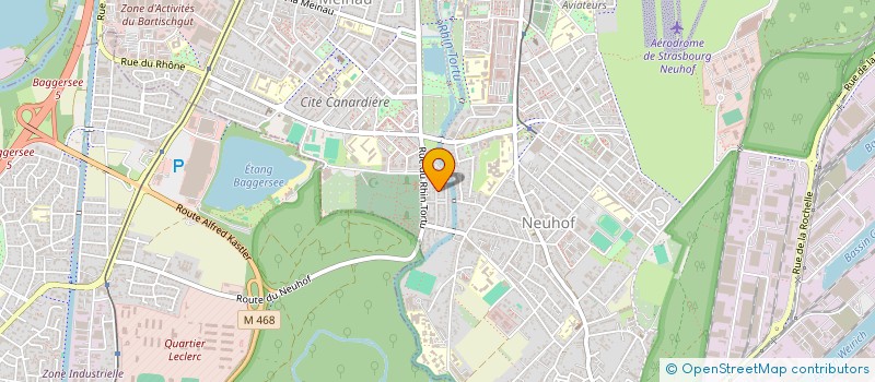 localisation de l'entreprise COPR 12 R DE L ACADEMIE à STRASBOURG