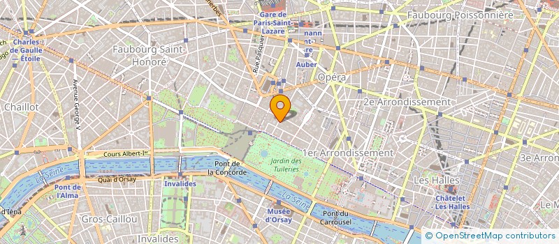 localisation de l'entreprise COPR 12 RUE CAMBON 75001 PARIS  PARIS
