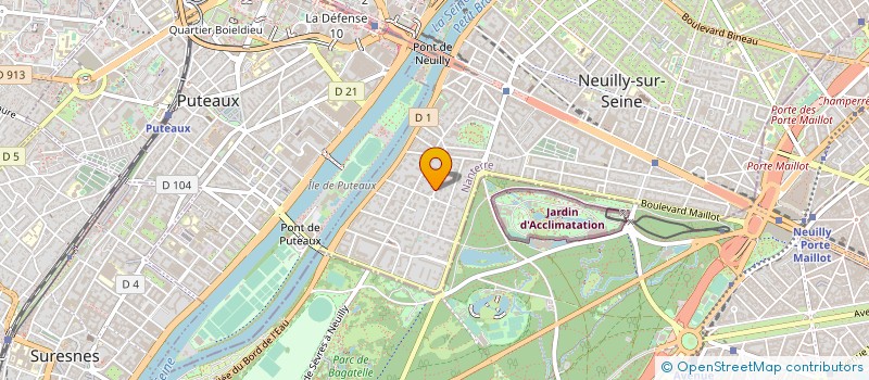 localisation de l'entreprise COPR 12 RUE DELABORDERE 92200 NEUILLY SUR SEINE à NEUILLY-SUR-SEINE