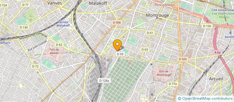 localisation de l'entreprise COPR 12 RUE DU POITOU 92120 MONTROUGE  MONTROUGE