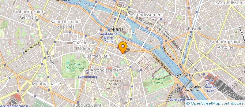 localisation de l'entreprise COPR 12 RUE MONGE 75005 PARIS  PARIS